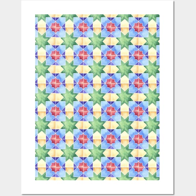 Islamic geometric pattern #10 Wall Art by GreekTavern